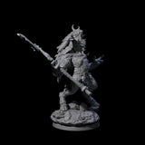 Moon Workshipping Minotaur B Miniature for Dungeons and Dragons, Pathfinder or other TTRPGs