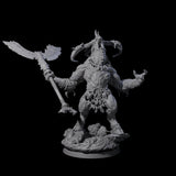 Moon Workshipping Minotaur B Miniature for Dungeons and Dragons, Pathfinder or other TTRPGs