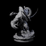 Moon Workshipping Minotaur C Miniature for Dungeons and Dragons, Pathfinder or other TTRPGs