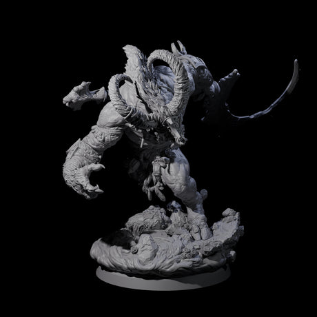 Moon Workshipping Minotaur C Miniature for Dungeons and Dragons, Pathfinder or other TTRPGs