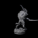Moon Workshipping Minotaur D Miniature for Dungeons and Dragons, Pathfinder or other TTRPGs