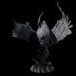 Moon Zealot with Giant Owl A Miniature for Dungeons and Dragons, Pathfinder or other TTRPGs