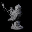 Moon Zealot with Giant Owl D Miniature for Dungeons and Dragons, Pathfinder or other TTRPGs