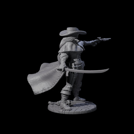 Morgana - Demon Hunter Miniature for Dungeons and Dragons, Pathfinder or other TTRPGs