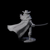 Morgana - Demon Hunter Miniature for Dungeons and Dragons, Pathfinder or other TTRPGs
