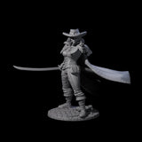 Morgana - Demon Hunter Miniature for Dungeons and Dragons, Pathfinder or other TTRPGs