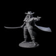 Morgana - Demon Hunter Miniature for Dungeons and Dragons, Pathfinder or other TTRPGs