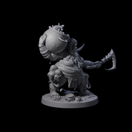 Mother of Butchers Ogre Miniature for Dungeons and Dragons, Pathfinder or other TTRPGs