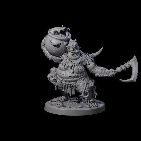 Mother of Butchers Ogre Miniature for Dungeons and Dragons, Pathfinder or other TTRPGs