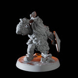Mountain Dwarf A Miniature for Dungeons and Dragons, Pathfinder or other TTRPGs