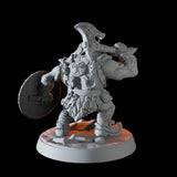 Mountain Dwarf A Miniature for Dungeons and Dragons, Pathfinder or other TTRPGs