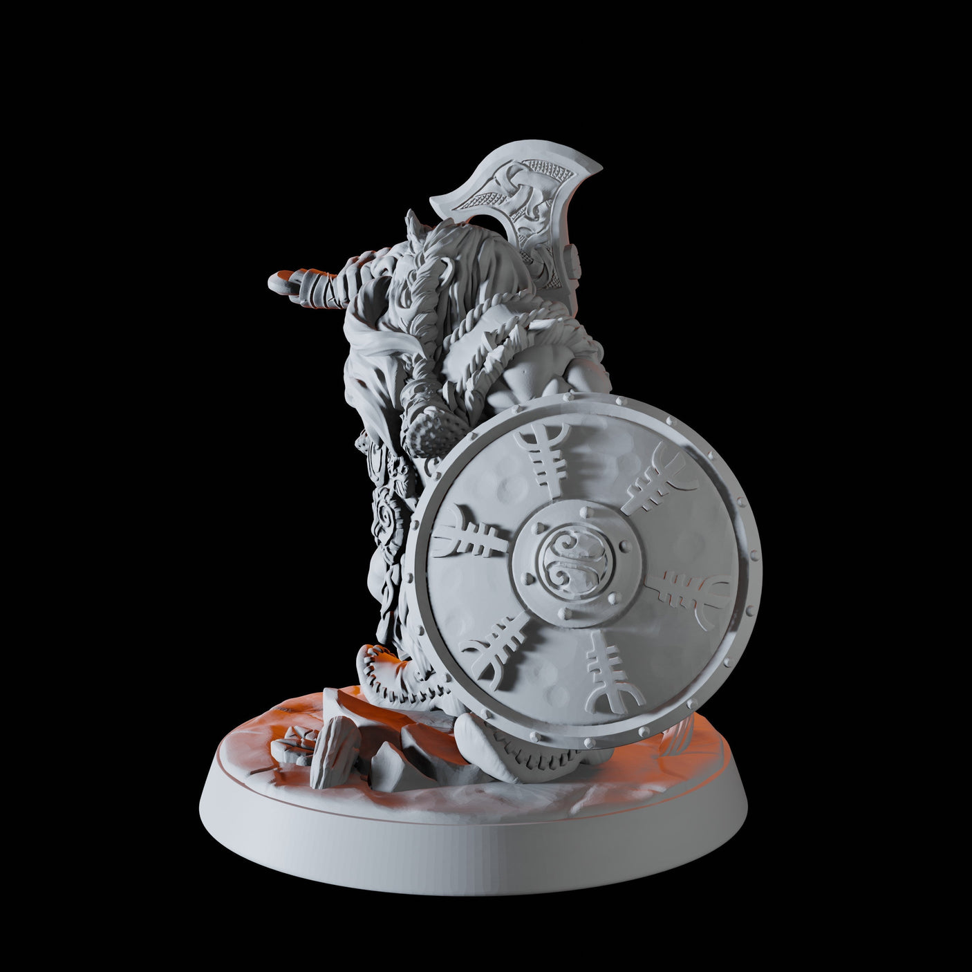 Mountain Dwarf A Miniature for Dungeons and Dragons, Pathfinder or other TTRPGs