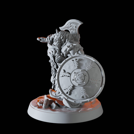 Mountain Dwarf A Miniature for Dungeons and Dragons, Pathfinder or other TTRPGs