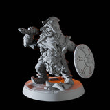 Mountain Dwarf A Miniature for Dungeons and Dragons, Pathfinder or other TTRPGs
