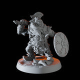 Mountain Dwarf A Miniature for Dungeons and Dragons, Pathfinder or other TTRPGs