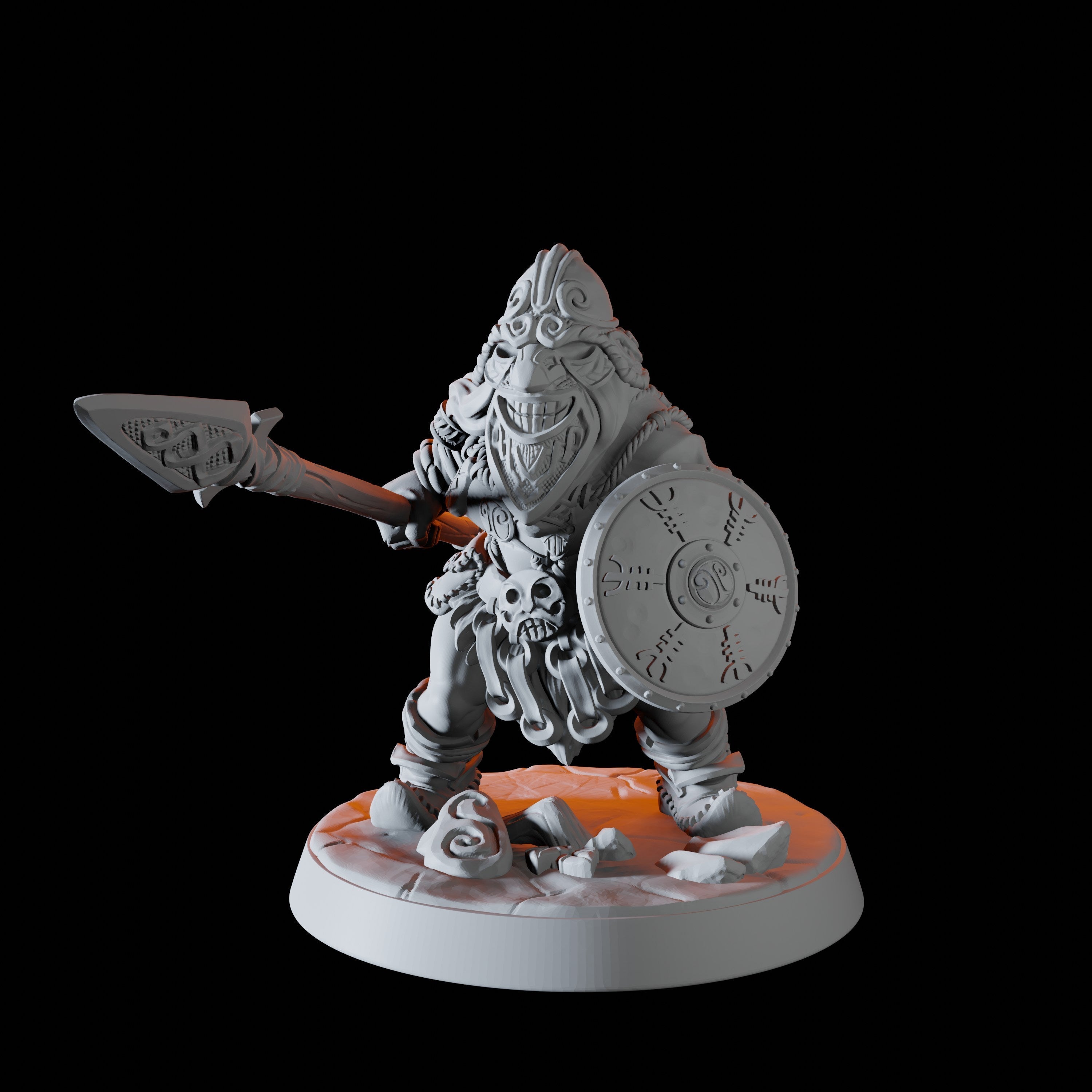 Six Mountain Dwarf Miniatures for Dungeons and Dragons - Myth Forged