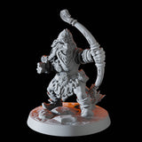 Mountain Dwarf Army - Six Minis Miniature for Dungeons and Dragons, Pathfinder or other TTRPGs