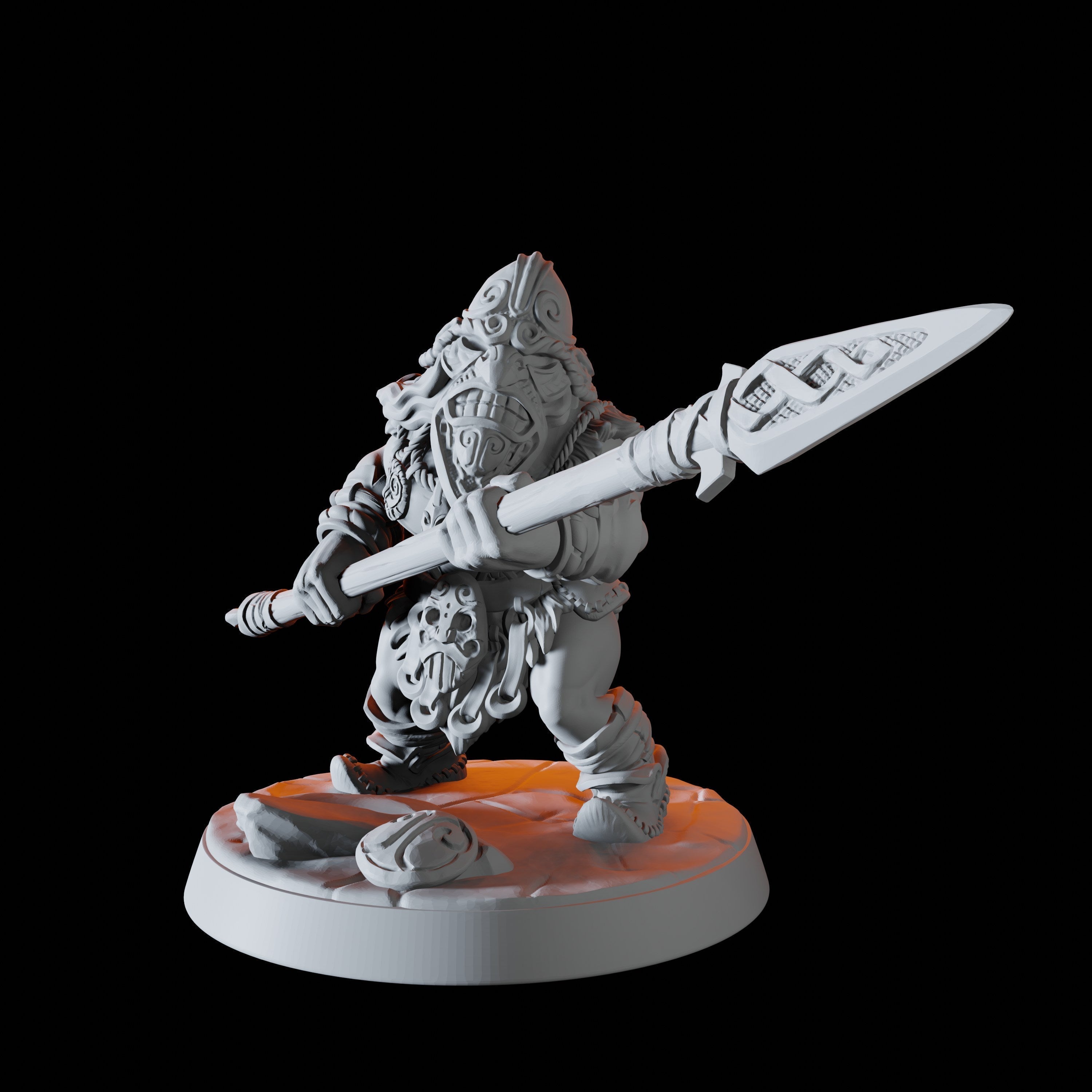 Six Mountain Dwarf Miniatures for Dungeons and Dragons - Myth Forged