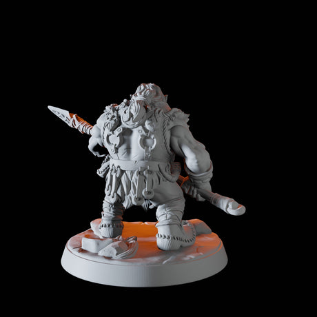 Mountain Dwarf B Miniature for Dungeons and Dragons, Pathfinder or other TTRPGs