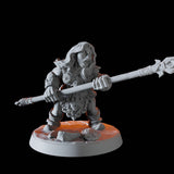 Mountain Dwarf E Miniature for Dungeons and Dragons, Pathfinder or other TTRPGs