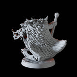 Mountain Dwarf Elder Warrior Miniature for Dungeons and Dragons, Pathfinder or other TTRPGs