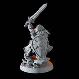 Mountain Dwarf Queen Miniature for Dungeons and Dragons, Pathfinder or other TTRPGs