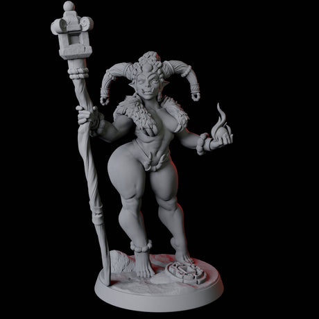 Mountain Orc Pin-up Miniature for Dungeons and Dragons, Pathfinder or other TTRPGs