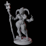 Mountain Orc Pin-up Miniature for Dungeons and Dragons, Pathfinder or other TTRPGs