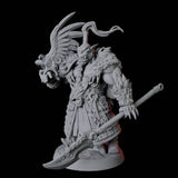 Mountain Orc Ranger Miniature for Dungeons and Dragons, Pathfinder or other TTRPGs