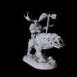 Mounted Master Druid Miniature for Dungeons and Dragons, Pathfinder or other TTRPGs