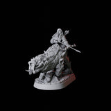 Mounted Rogue Miniature for Dungeons and Dragons, Pathfinder or other TTRPGs