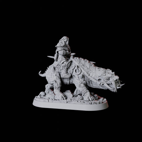 Mounted Rogue Miniature for Dungeons and Dragons, Pathfinder or other TTRPGs