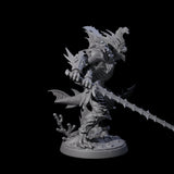 Multi-Armed Sahuagin Warrior Miniature for Dungeons and Dragons, Pathfinder or other TTRPGs
