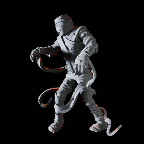 Mummy Miniature for Dungeons and Dragons, Pathfinder or other TTRPGs