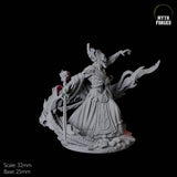 Mummy Sandmancer A Miniature for Dungeons and Dragons, Pathfinder or other TTRPGs