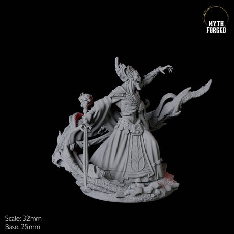 Mummy Sandmancer A Miniature for Dungeons and Dragons, Pathfinder or other TTRPGs