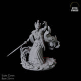 Mummy Sandmancer A Miniature for Dungeons and Dragons, Pathfinder or other TTRPGs