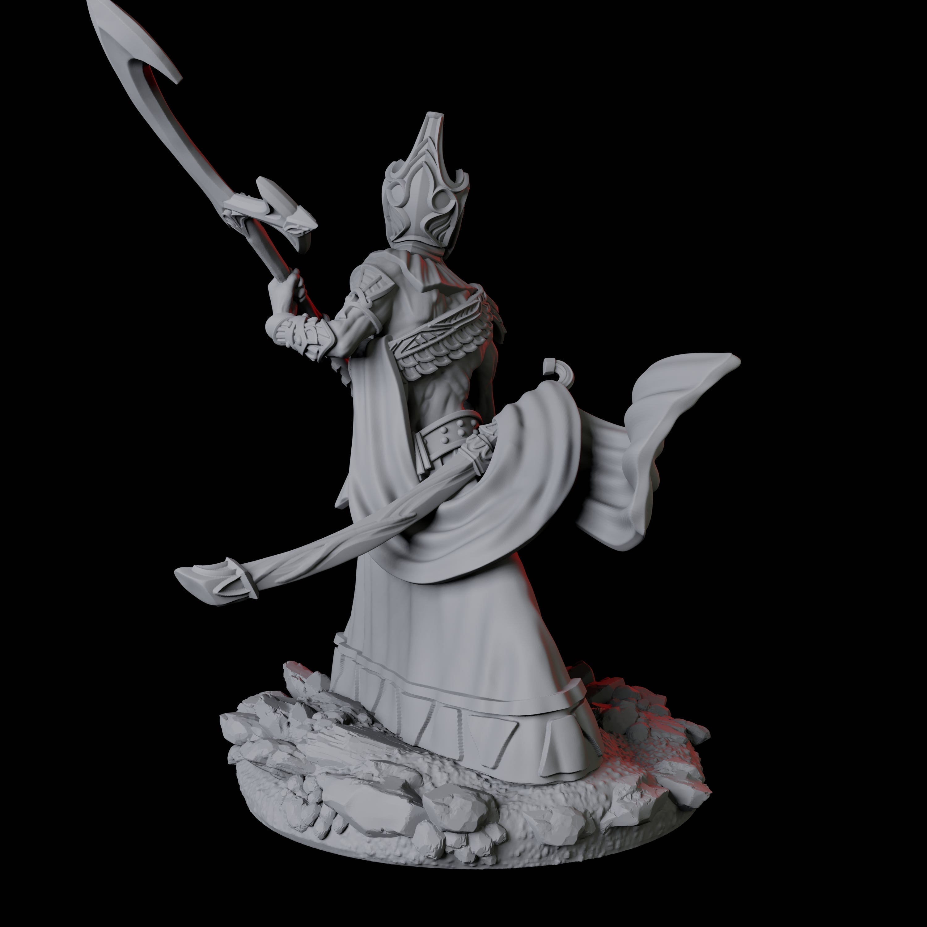 Mummy Sandmancer C Miniature for Dungeons and Dragons, Pathfinder or other TTRPGs