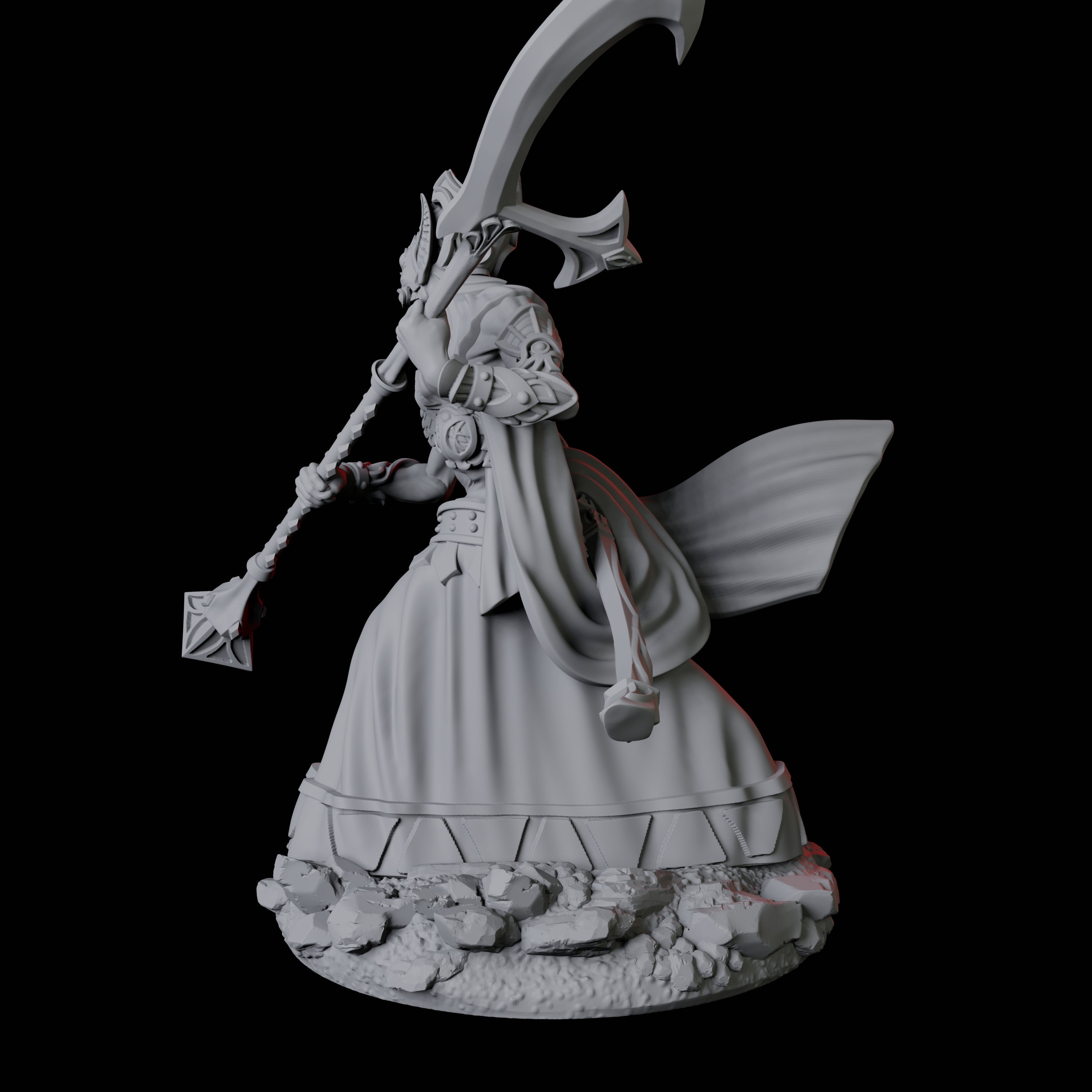 Mummy Sandmancer C Miniature for Dungeons and Dragons, Pathfinder or other TTRPGs