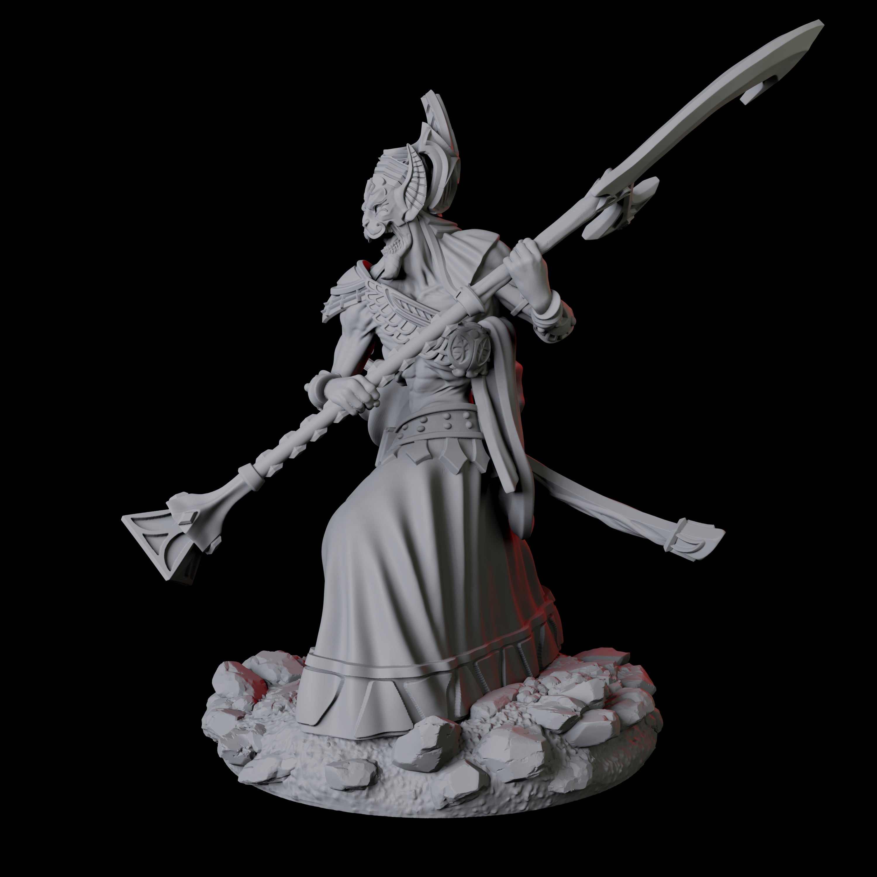 Mummy Sandmancer C Miniature for Dungeons and Dragons, Pathfinder or other TTRPGs