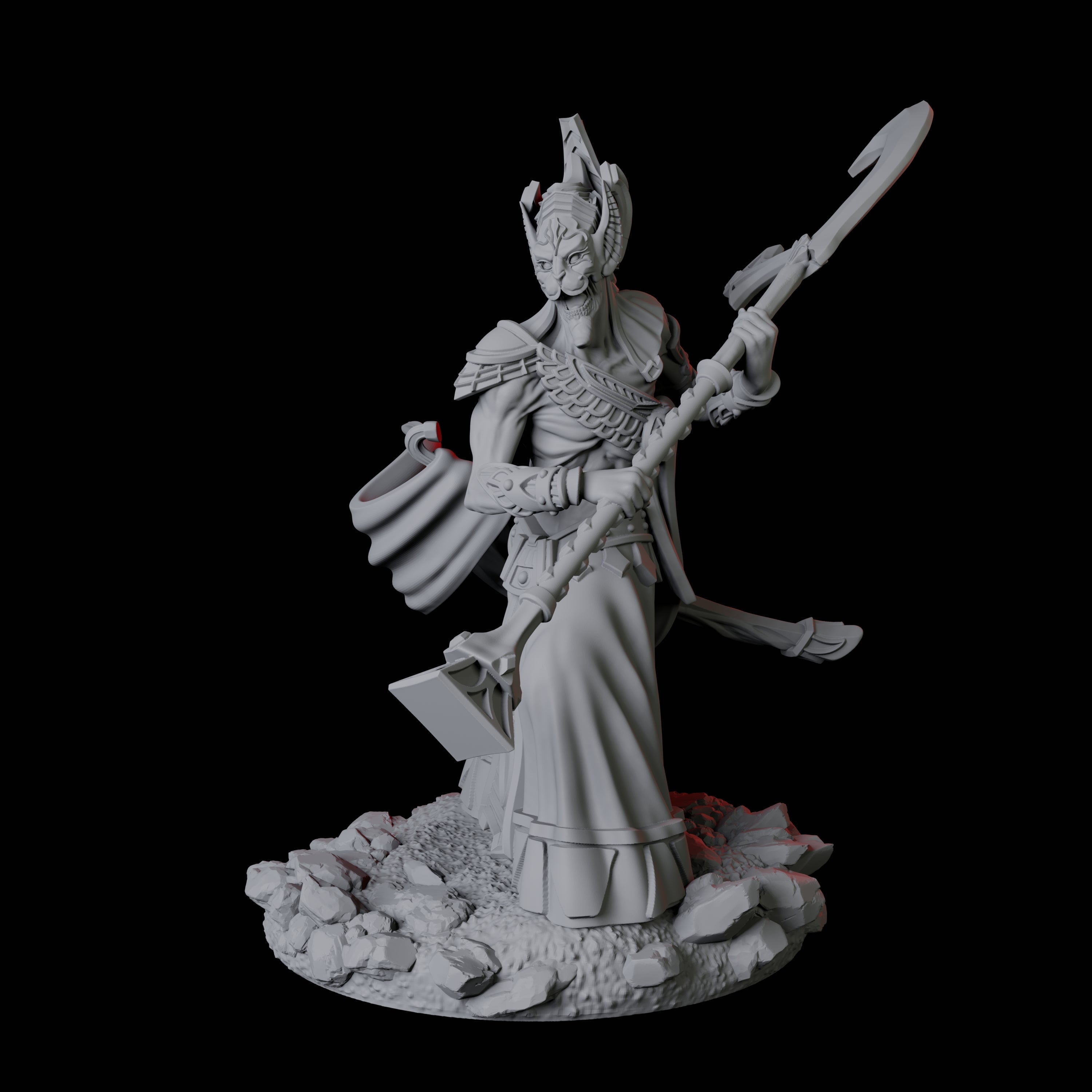 Mummy Sandmancer C Miniature for Dungeons and Dragons, Pathfinder or other TTRPGs