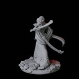Mummy Sandmancer D Miniature for Dungeons and Dragons, Pathfinder or other TTRPGs