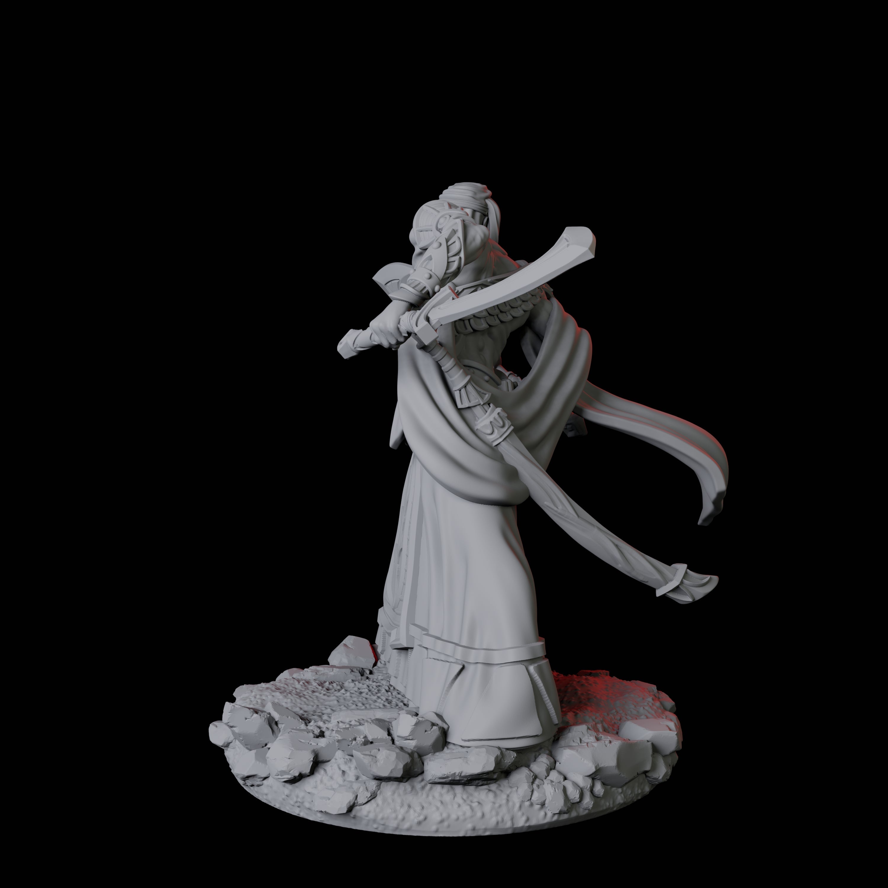 Mummy Sandmancer D Miniature for Dungeons and Dragons, Pathfinder or other TTRPGs