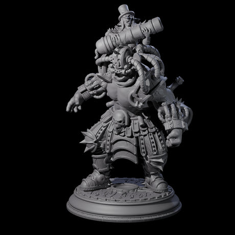 Muscle and Brains Miniature for Dungeons and Dragons, Pathfinder or other TTRPGs