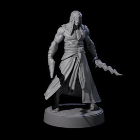 Muscled Death Cultist A Miniature for Dungeons and Dragons, Pathfinder or other TTRPGs