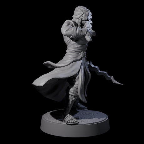 Muscled Death Cultist C Miniature for Dungeons and Dragons, Pathfinder or other TTRPGs