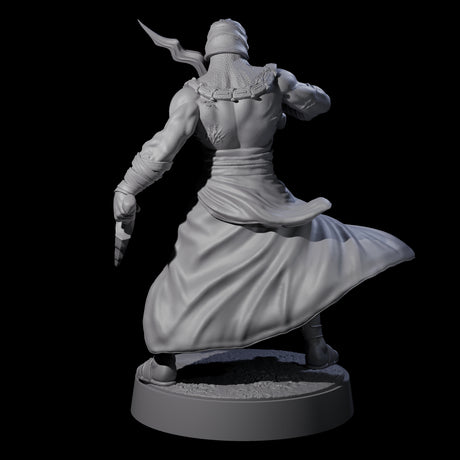 Muscled Death Cultist C Miniature for Dungeons and Dragons, Pathfinder or other TTRPGs