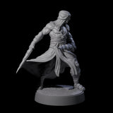 Muscled Death Cultist D Miniature for Dungeons and Dragons, Pathfinder or other TTRPGs