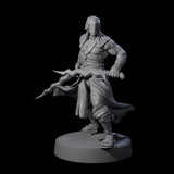 Muscled Death Cultist D Miniature for Dungeons and Dragons, Pathfinder or other TTRPGs