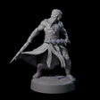 Muscled Death Cultist D Miniature for Dungeons and Dragons, Pathfinder or other TTRPGs